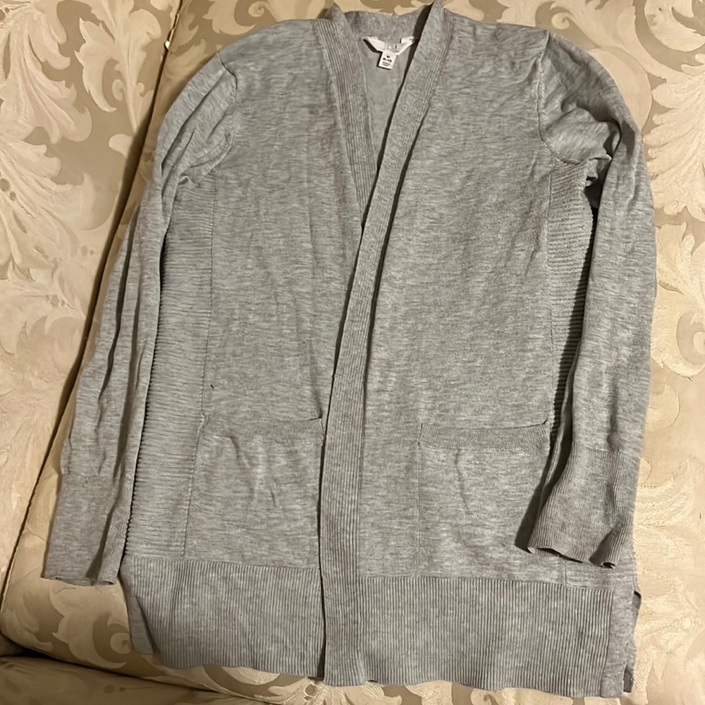 Gray sweater